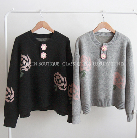 [스위티 앤로즈 부드런 니트[size:F(55~66)]]